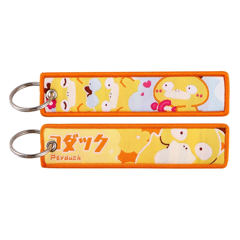 Porte-clés pendentif en tissu Pokémon Pikachu