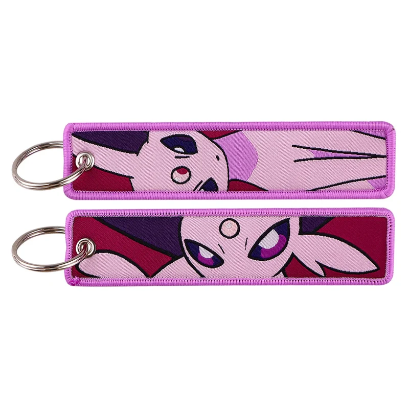 Porte-clés pendentif en tissu Pokémon Pikachu