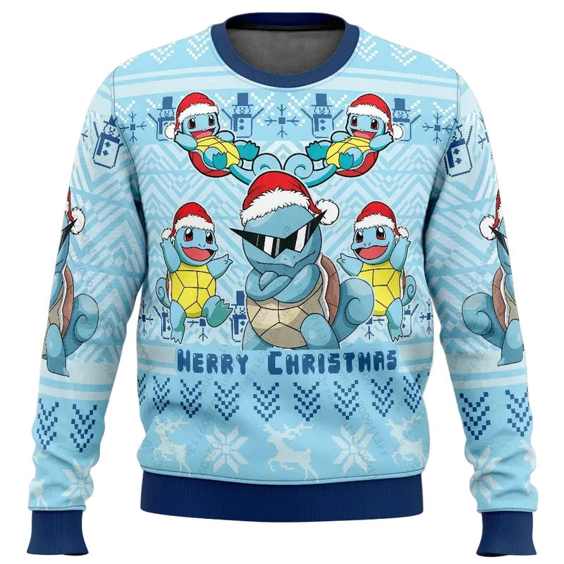 Pull de Noël Carapuce cool (Enfants / Adultes)