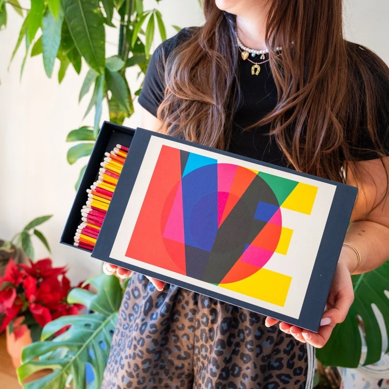 Allumettes géantes Love - Objet déco Archivist pour la maison