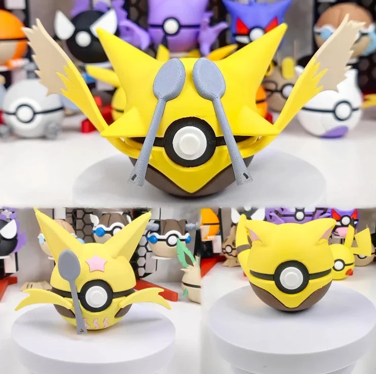 Simsala Alakazam, Abra ou Kadabra Premium Poké Ball Pokémon Pokeball