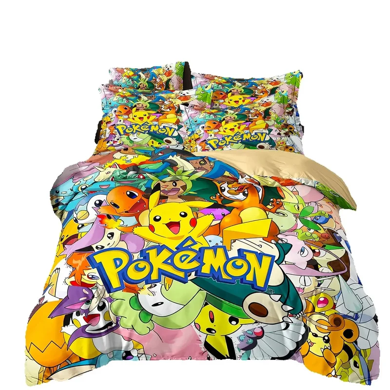 Linge de lit Pikachu dans de nombreux modèles