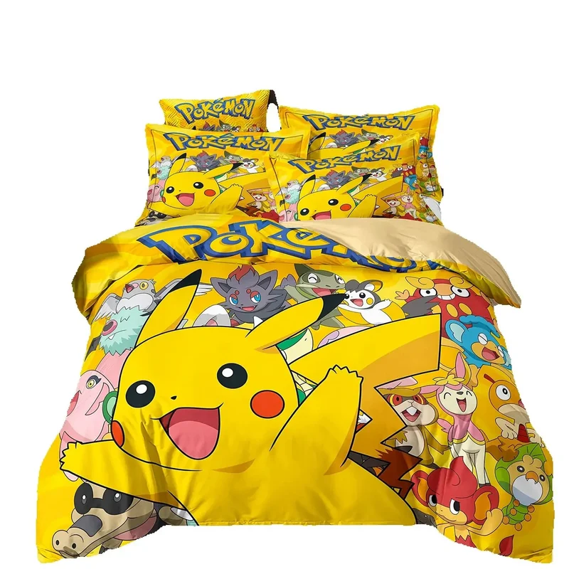 Linge de lit Pikachu dans de nombreux modèles