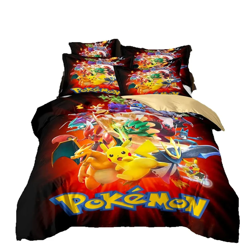 Linge de lit Pikachu dans de nombreux modèles