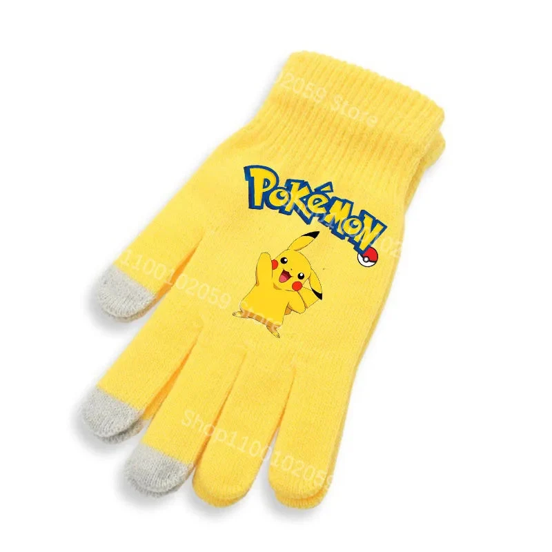 Gants Pokémon colorés pour adultes