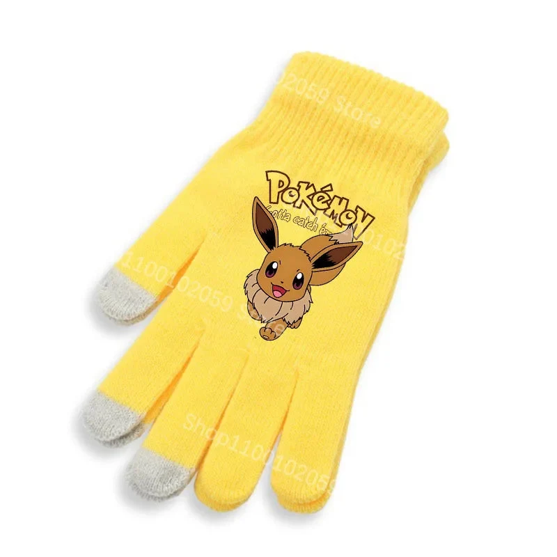 Gants Pokémon colorés pour adultes