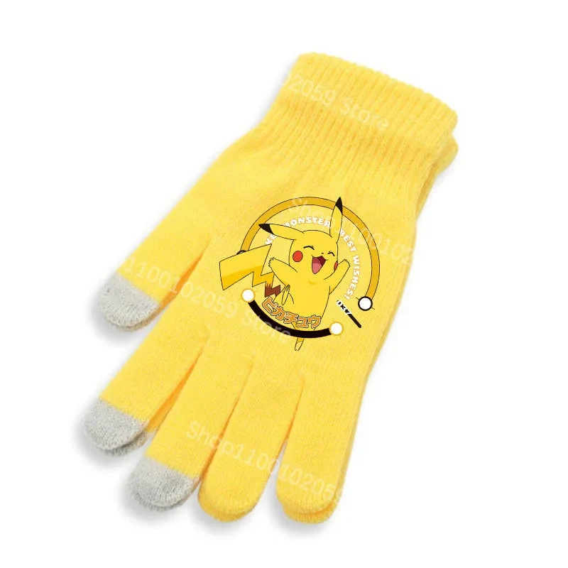 Gants Pokémon colorés pour adultes