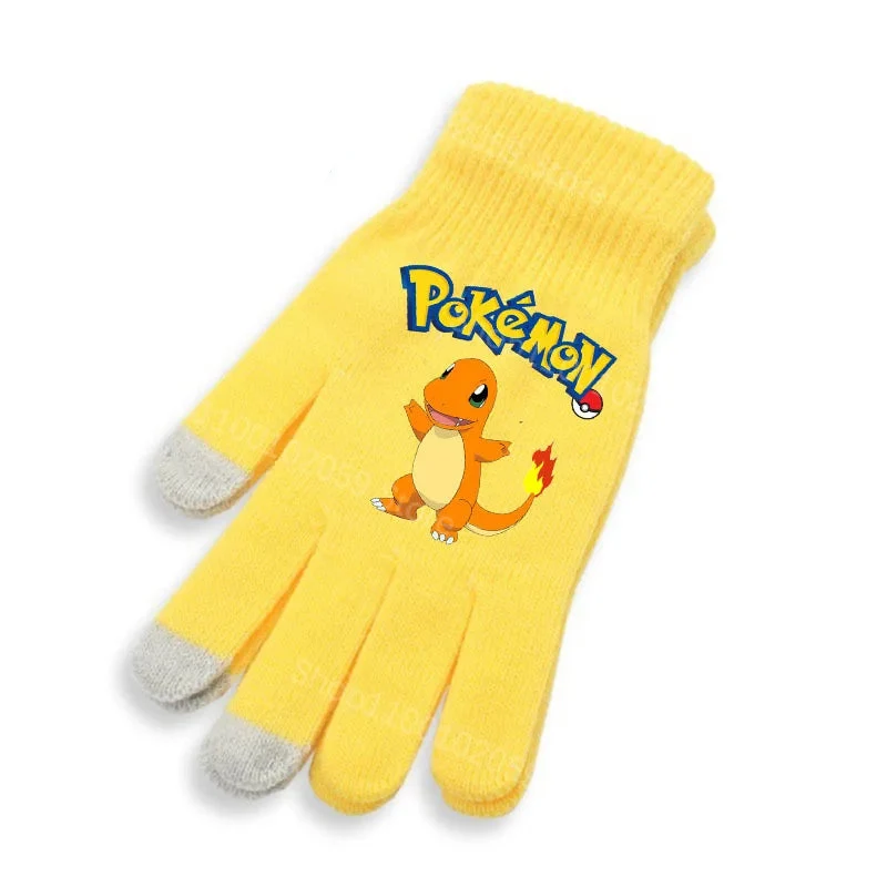 Gants Pokémon colorés pour adultes