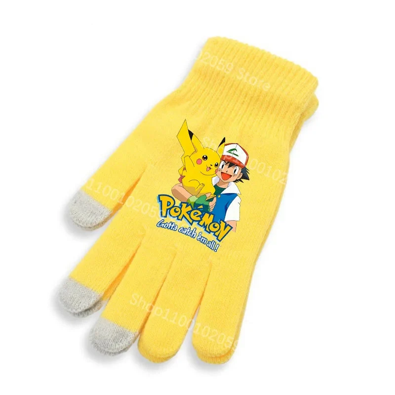 Gants Pokémon colorés pour adultes