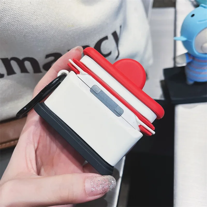 Étui de protection Pokeball House pour AirPods 4 3 2 1