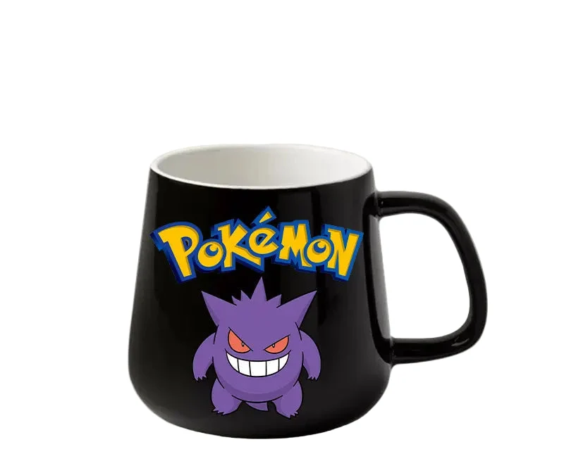 Tasse en céramique Pokémon au look Gengar, Ronflex, Mew ou Pikachu (400 ml)