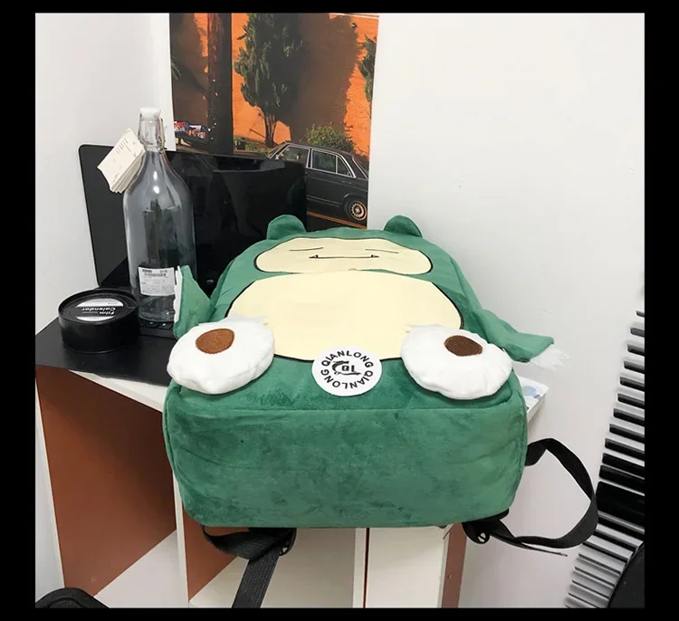 Sac à dos Pokémon Relaxo Snorlax pour l'école ou les loisirs