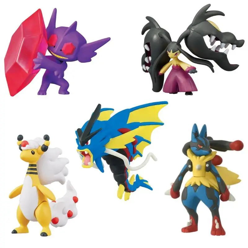 Figurines Pokémon Mega Series Gengar Gyarados Lucario et bien plus encore.