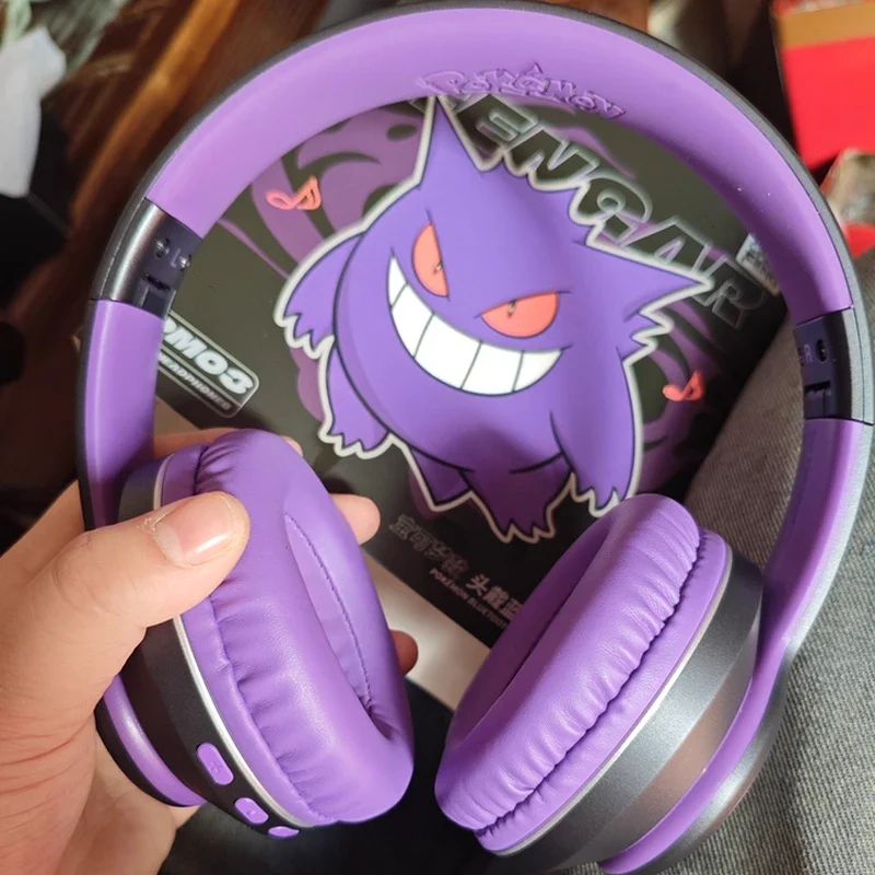 Casque Bluetooth Pokémon au motif Evoli, Gengar ou Vulpix