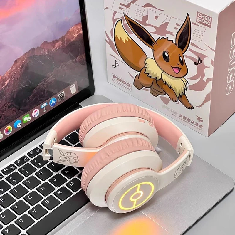 Casque Bluetooth Pokémon au motif Evoli, Gengar ou Vulpix