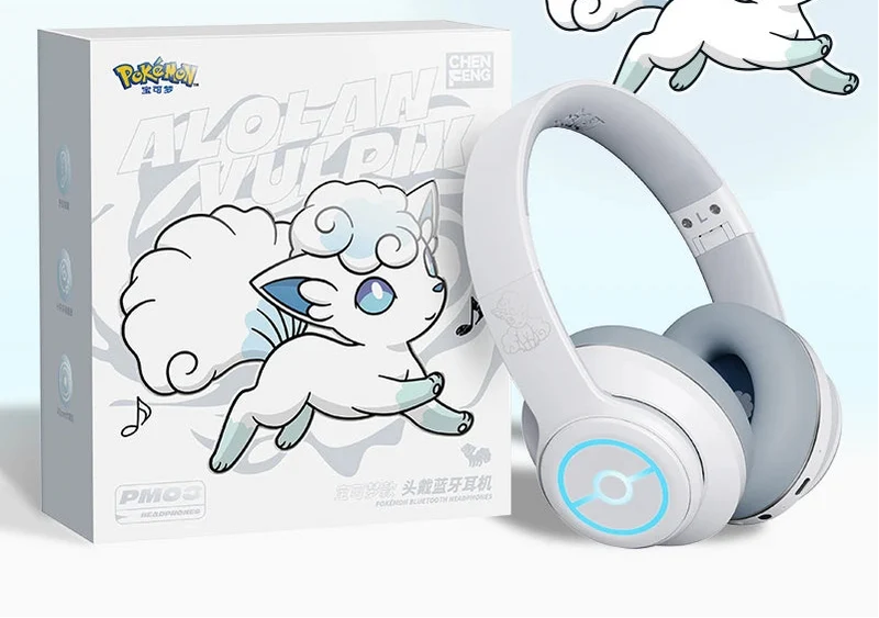 Casque Bluetooth Pokémon au motif Evoli, Gengar ou Vulpix