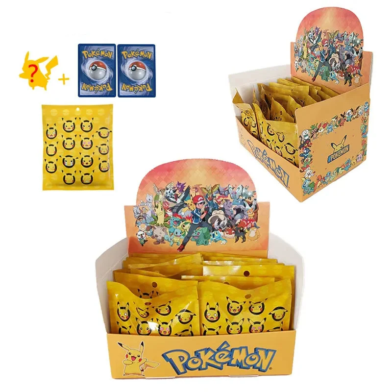 Coffret mystère Pokémon avec 2 cartes - 20 paquets
