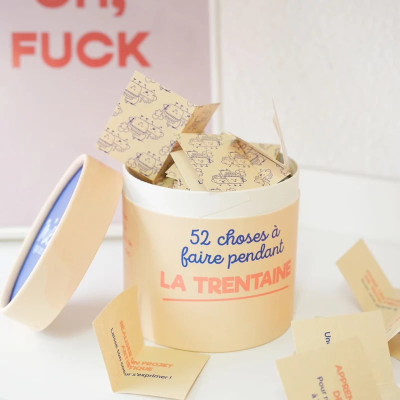 52 choses à faire pendant la trentaine - Idée cadeau 30 ans