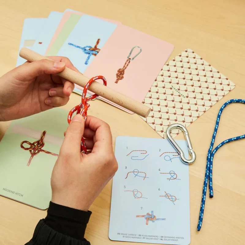 Coffret 20 nœuds à apprendre - Kit cordage ludique dès 8 ans