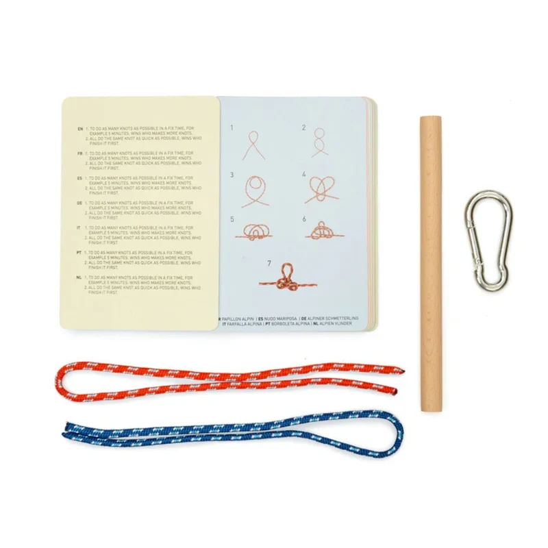 Coffret 20 nœuds à apprendre - Kit cordage ludique dès 8 ans