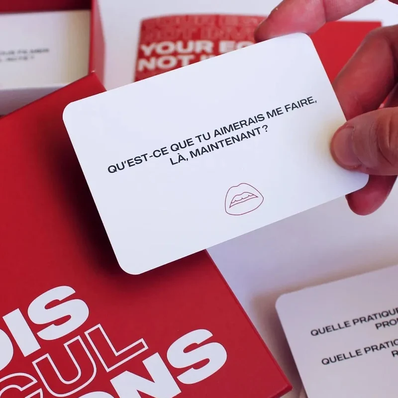 Discultons - Jeu de cartes pour parler d'intimité à deux