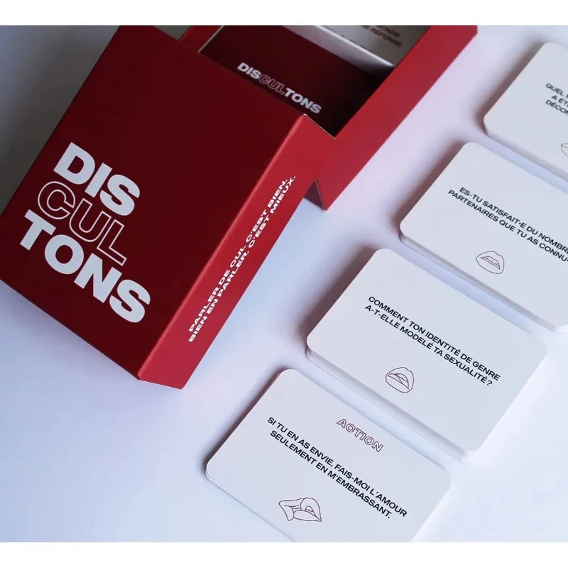 Discultons - Jeu de cartes pour parler d'intimité à deux