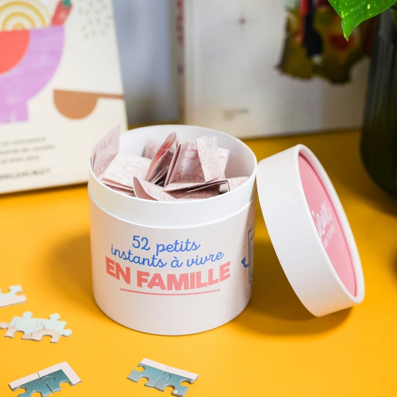 52 instants à vivre en famille : la boîte à idées d'activités complices