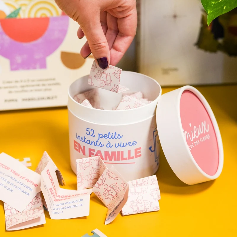 52 instants à vivre en famille : la boîte à idées d'activités complices