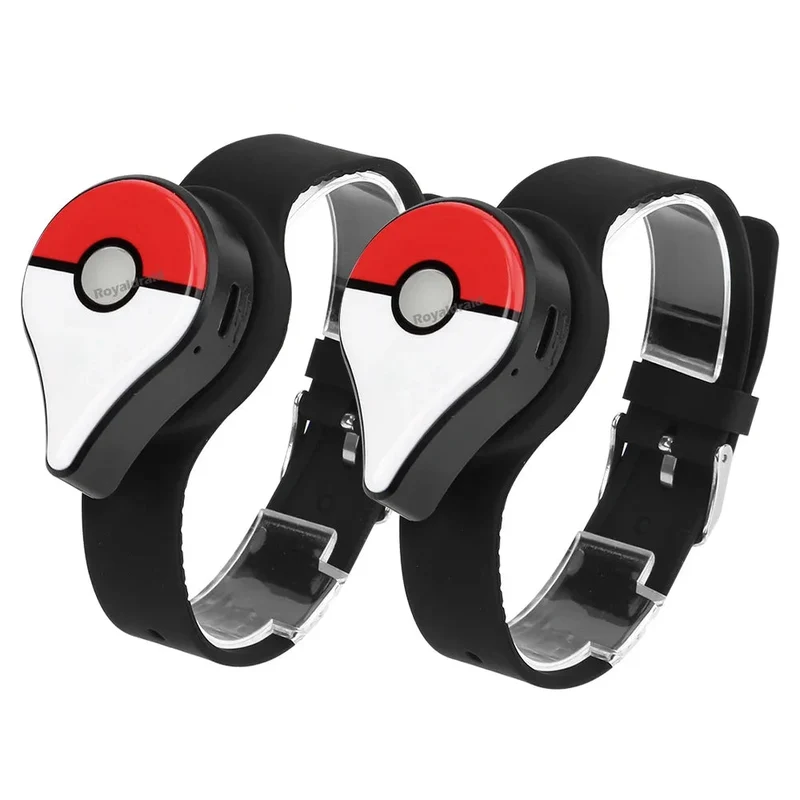2 pcs. Pokemon Go Plus Autocatch avec fonction de chargement USB Classic Red White