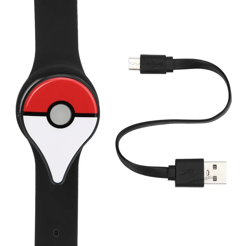 2 pcs. Pokemon Go Plus Autocatch avec fonction de chargement USB Classic Red White
