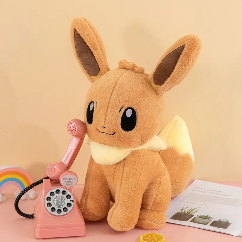 Peluche Pokémon Evoli Evoli XXL assis (40,50, 70 ou 90cm)