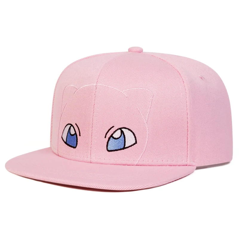 Casquettes Hip-Hop Pokémon Casquettes de baseball aux multiples looks (Relaxo, Pikachu, Schiggy, Mew etc.)