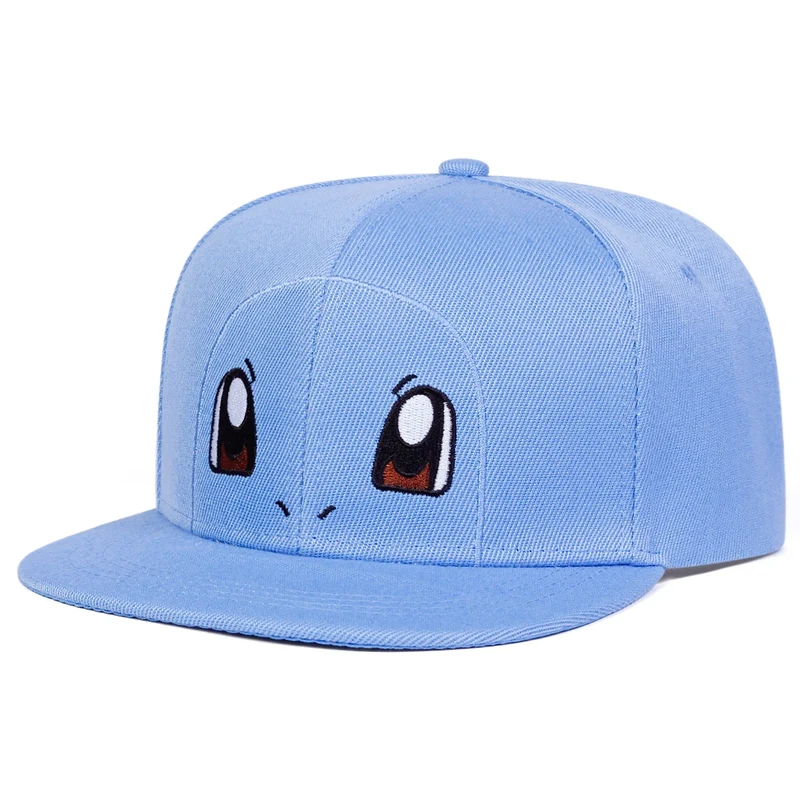 Casquettes Hip-Hop Pokémon Casquettes de baseball aux multiples looks (Relaxo, Pikachu, Schiggy, Mew etc.)