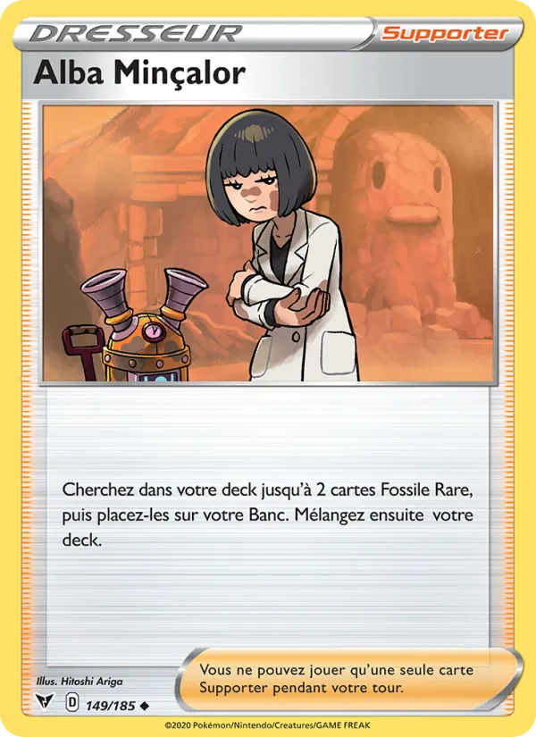 Alba Minçalor 149/185 — EB04 — Voltage Éclatant — Carte Pokémon française