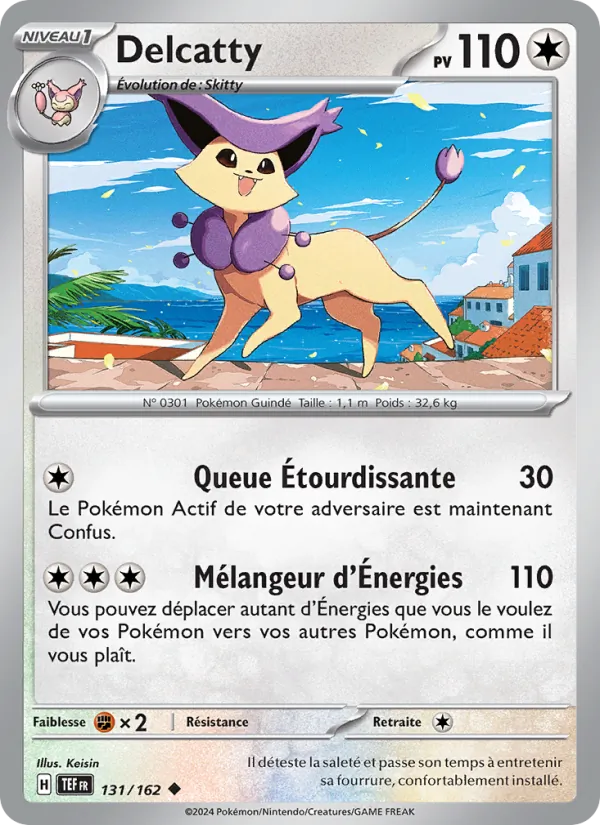 Delcatty 131/162 — EV05 – Forces Temporelles — Carte Pokémon française