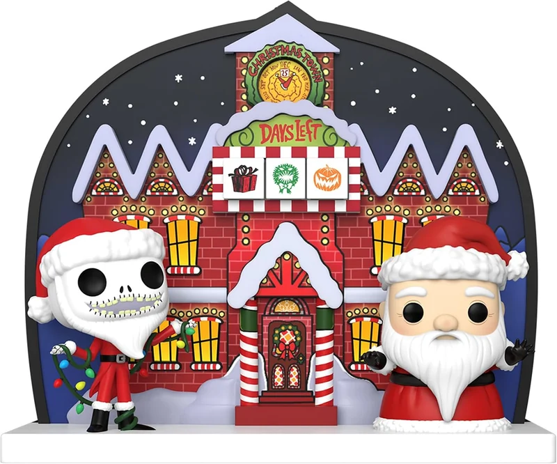 Calendrier de l'Avent Funko Pop! L'Étrange Noël de Monsieur Jack – compte à rebours double face 2024