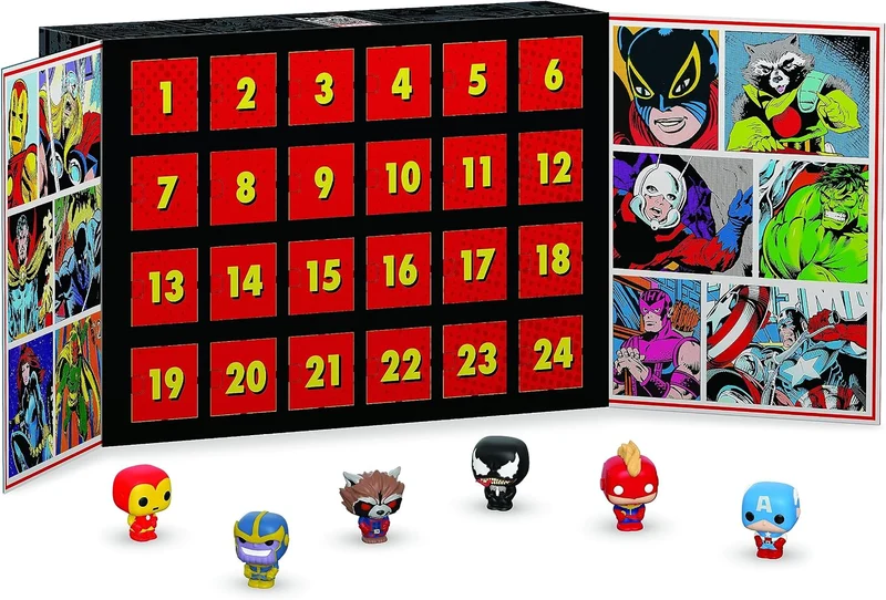 Calendrier de l'Avent Funko Pocket Pop! Marvel Comics 2019 (80 ans)