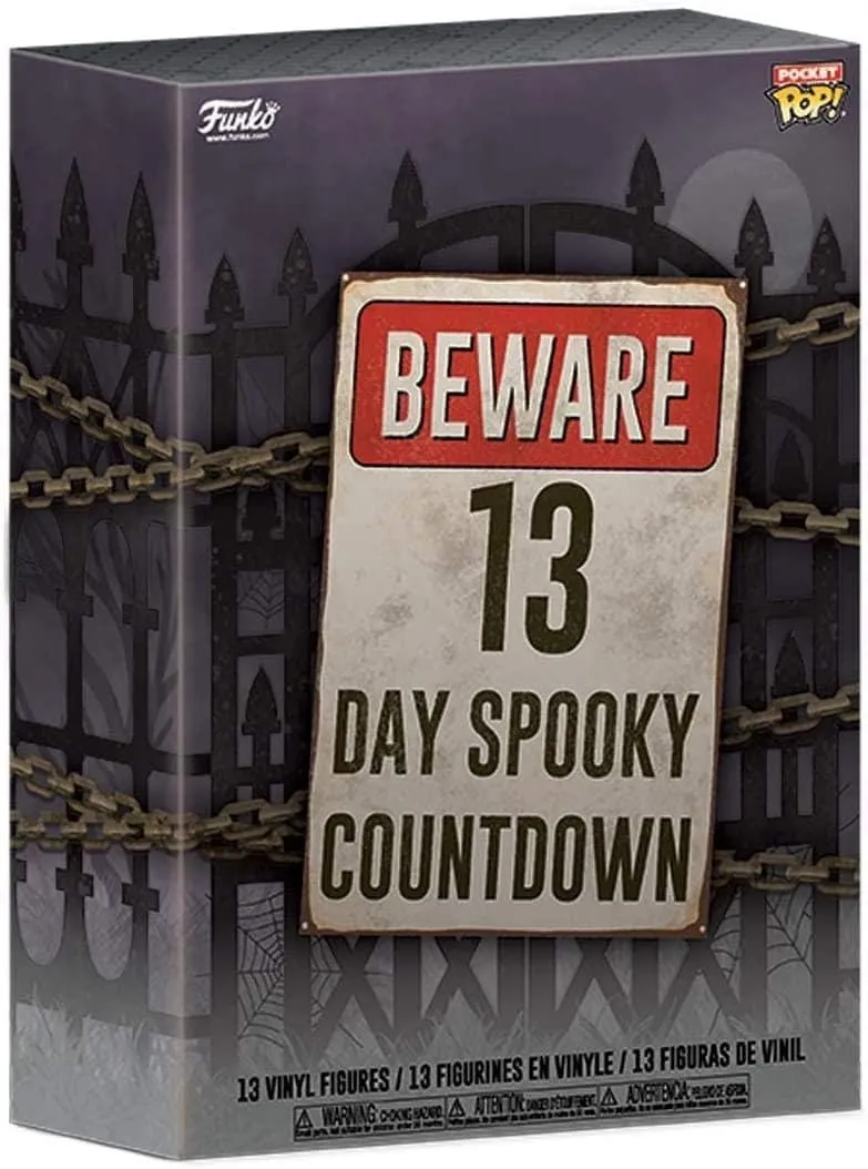 Calendrier de l'Avent Funko Pocket Pop! Funkoween Spooky Countdown 2020 – 13 jours
