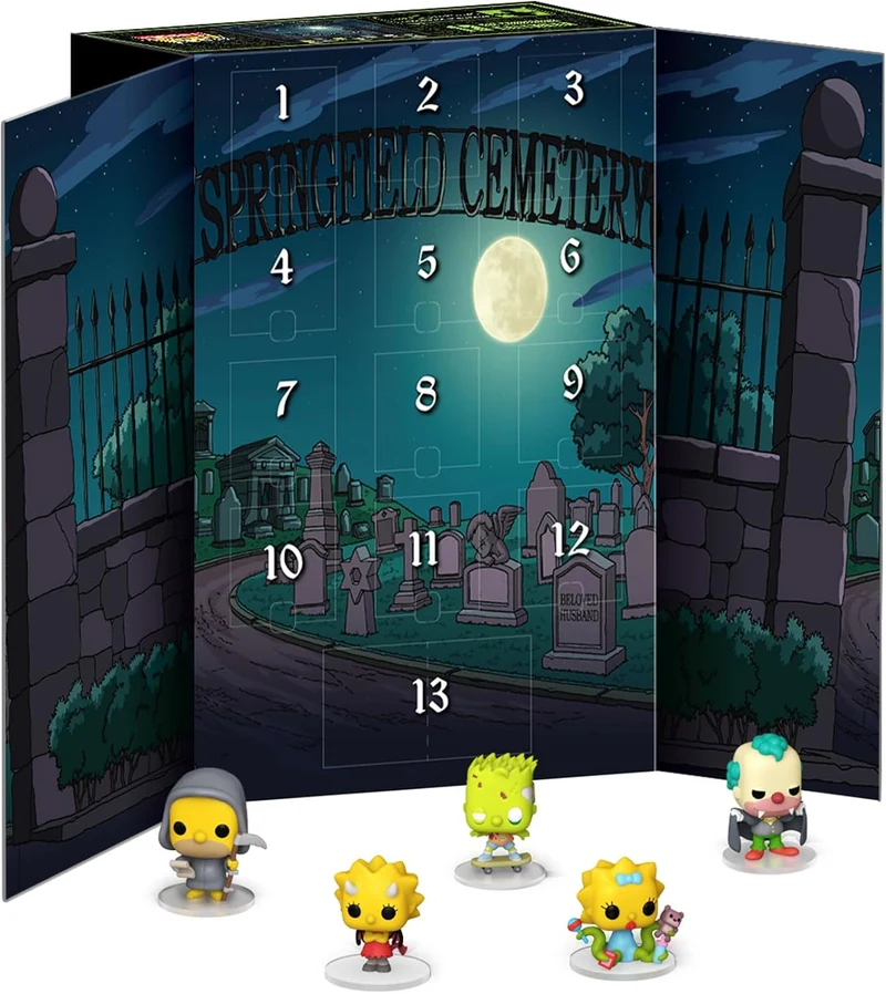 Calendrier de l'Avent Funko Pocket Pop! Les Simpson Treehouse of Horror 2024 – 13 jours