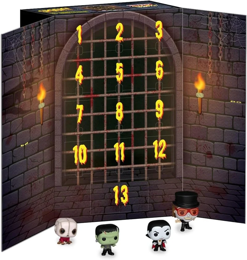Calendrier de l'Avent Funko Pocket Pop! Spooky Universal Horror 2025 (Chucky) – 13 jours