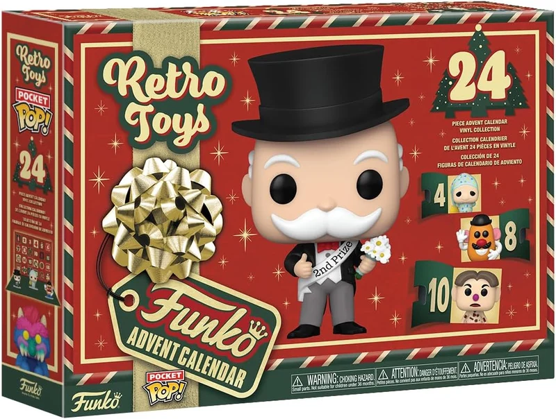 Calendrier de l'Avent Funko Pocket Pop! Hasbro Retro Toys 2024