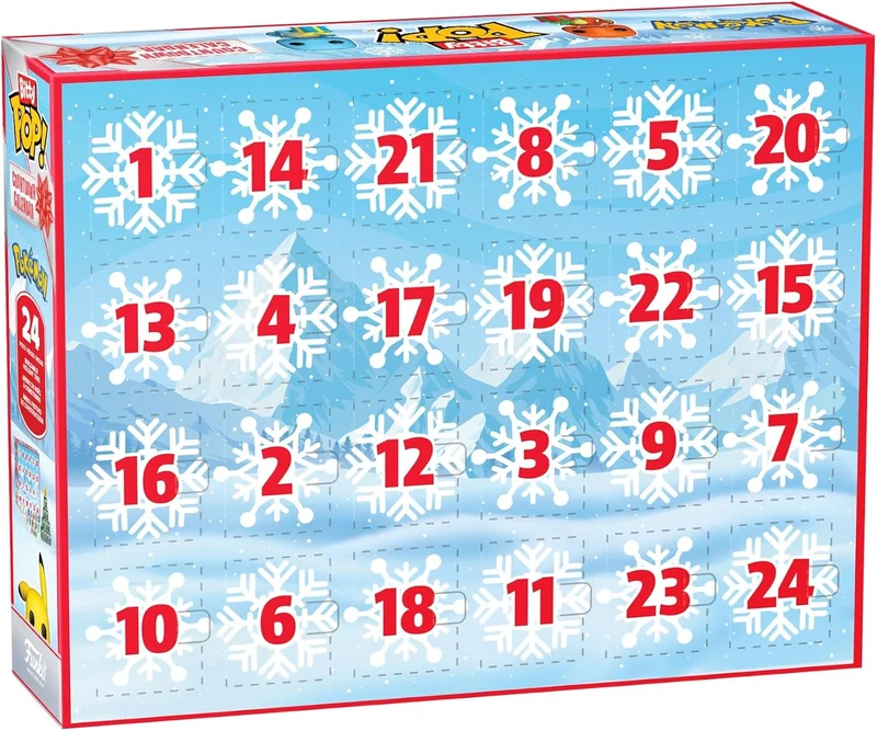 Calendrier de l'Avent Funko Bitty Pop! Pokémon 2026