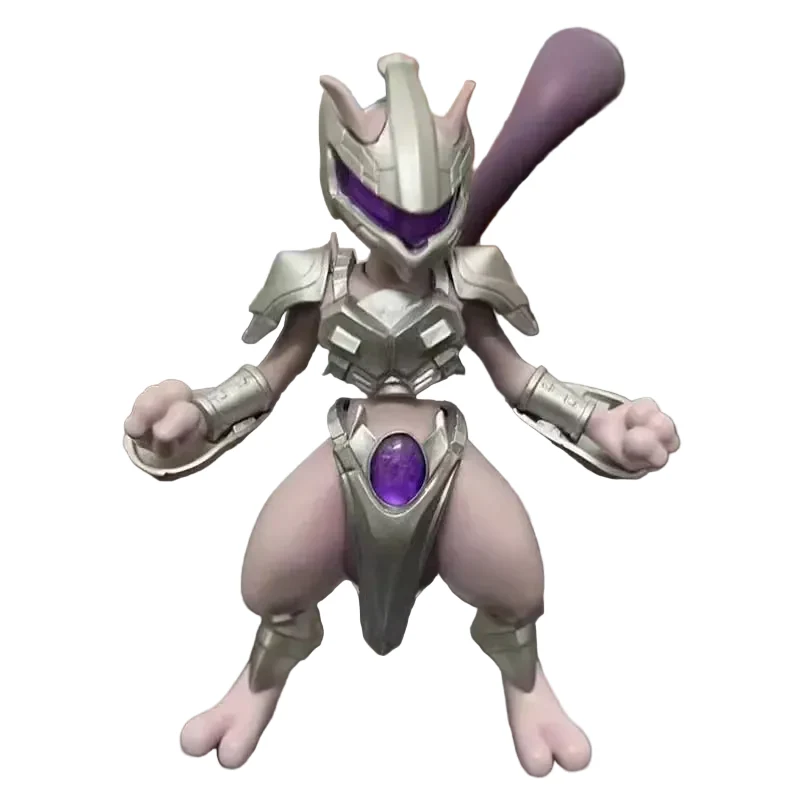 Figurine Pokémon Mecha Mewtwo Mewtwo Mega (environ 10 cm)