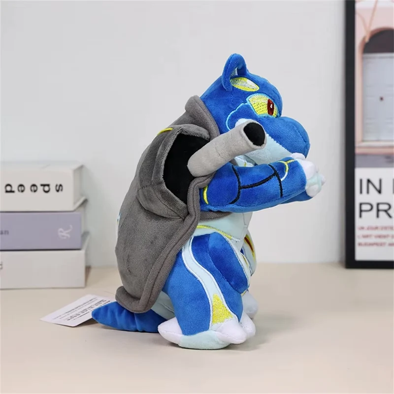 Peluche Blastoise Kyogre Mix Pokémon (environ 17x18x21cm)
