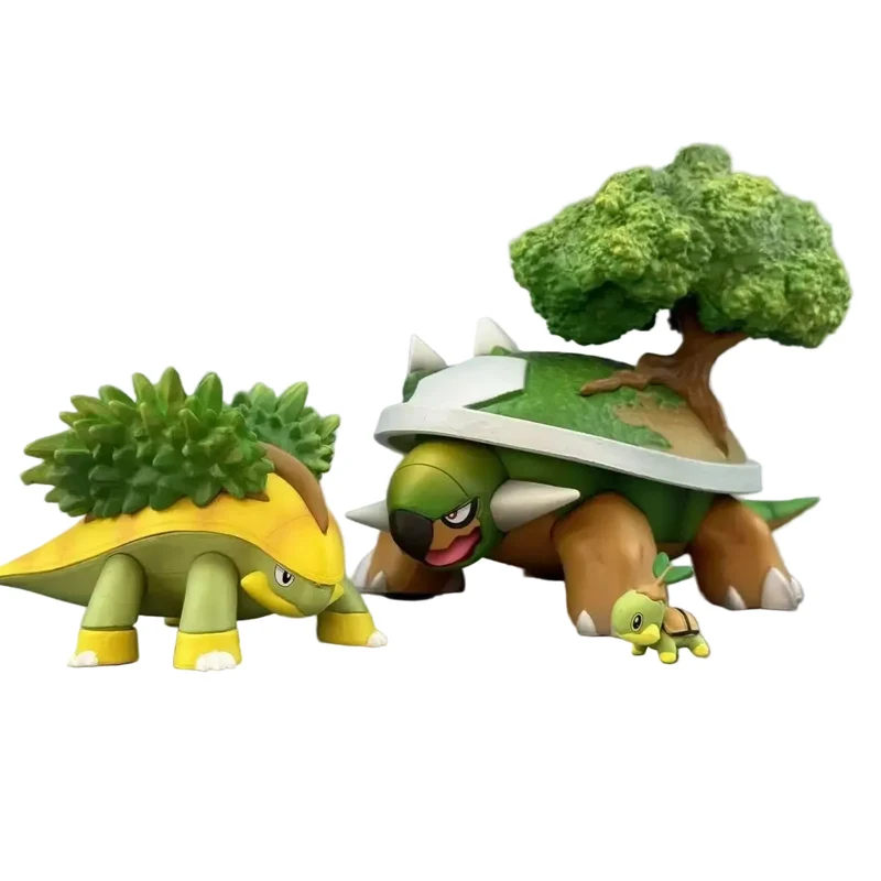Coffret de figurines Pokémon Torterra Evolution Series (environ 2 cm à 11 cm)