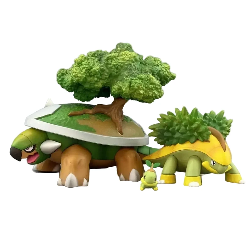 Coffret de figurines Pokémon Torterra Evolution Series (environ 2 cm à 11 cm)