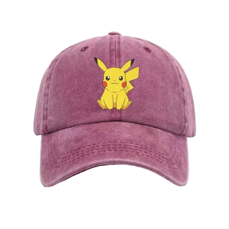 Casquette Pikachu enfant style denim