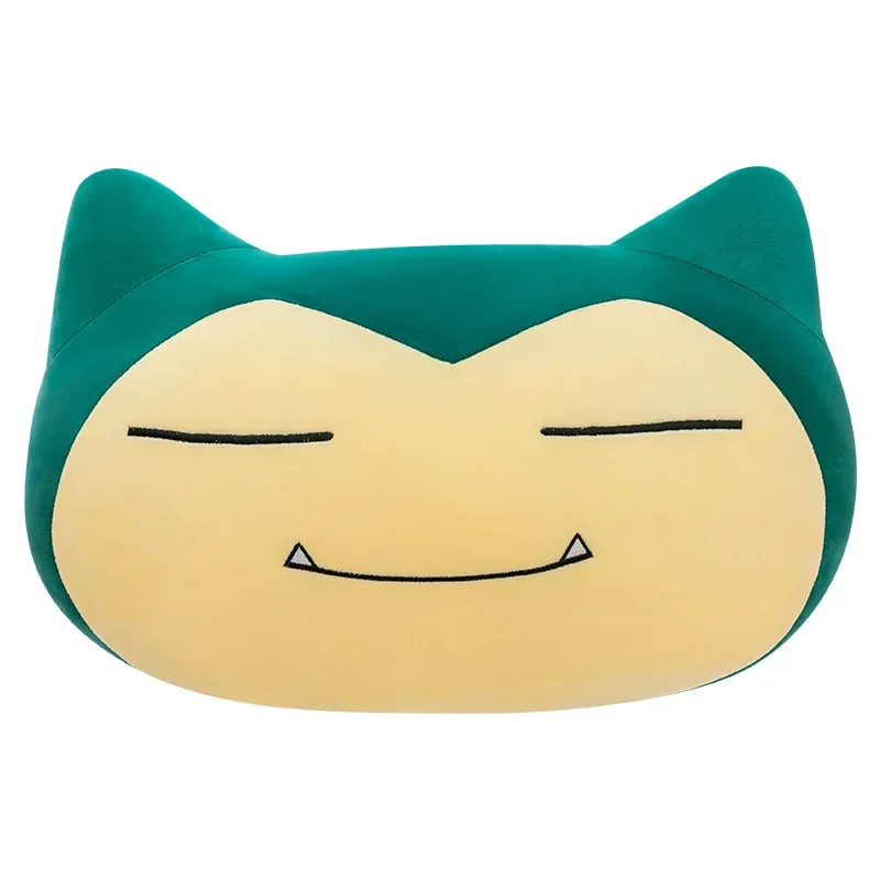 Coussin Relaxo Snorlax en peluche (35-55 cm) pour la décoration ou les câlins.