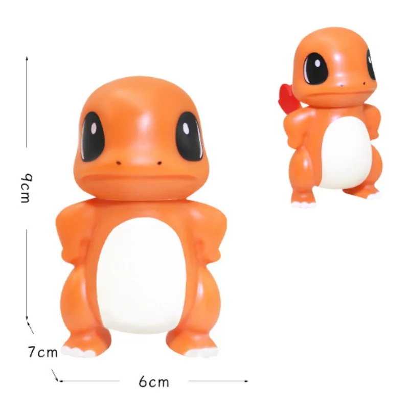 Grande figurine détaillée de Bulbizarre, Carapuce ou Salamèche ; une idée cadeau pour les dresseurs Pokémon de tous âges.