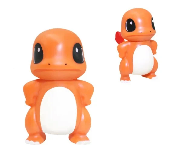 Grande figurine détaillée de Bulbizarre, Carapuce ou Salamèche ; une idée cadeau pour les dresseurs Pokémon de tous âges.